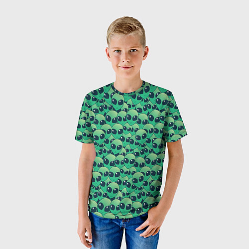 Детская футболка Инопланетяне НЛО / 3D-принт – фото 3