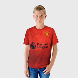 Футболка детская MU Manchester United MU, цвет: 3D-принт — фото 2
