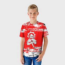 Футболка детская Darkest Dungeon - Трещины, цвет: 3D-принт — фото 2