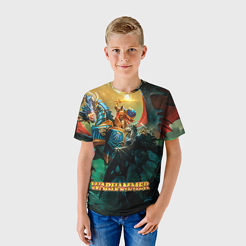 Детская футболка Warhammer арт / 3D-принт – фото 3