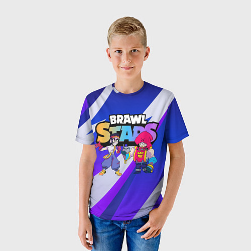 Детская футболка FANG & GROM BRAWL STARS / 3D-принт – фото 3