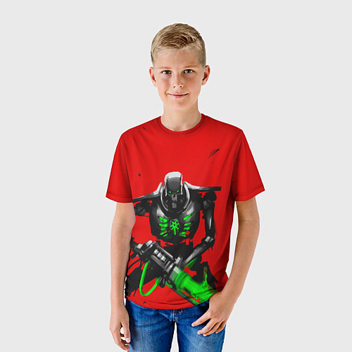 Детская футболка Воин некрона / 3D-принт – фото 3