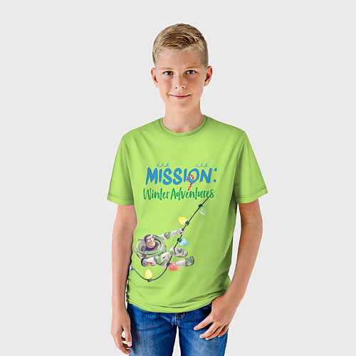 Детская футболка Buss mission / 3D-принт – фото 3