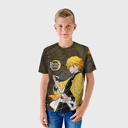 Детская футболка ТОМИОКА SLAYER КЛИНОК / 3D-принт – фото 3