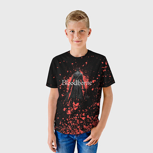 Детская футболка Bloodborne dark souls / 3D-принт – фото 3