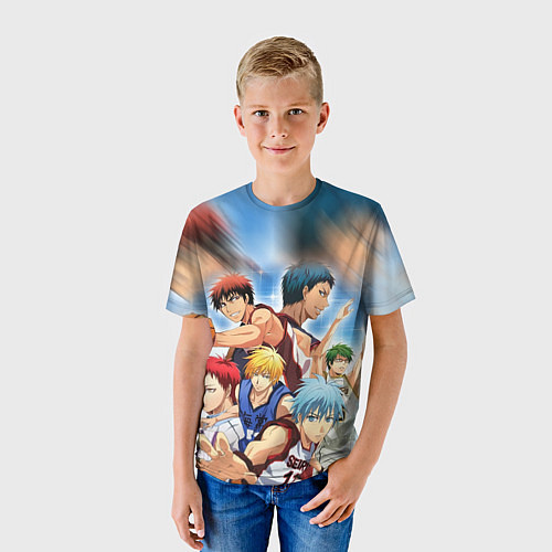 Детская футболка KUROKO BASKETBALL КОМАНДА / 3D-принт – фото 3