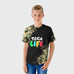 Футболка детская Toca Life Тока Бока, цвет: 3D-принт — фото 2