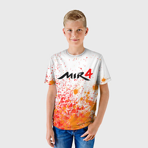Детская футболка MIR4 - Арт / 3D-принт – фото 3