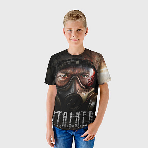 Детская футболка Stalker Zonе / 3D-принт – фото 3