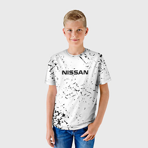 Детская футболка Nissan ниссан / 3D-принт – фото 3