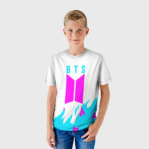 Детская футболка BTS бтс / 3D-принт – фото 3