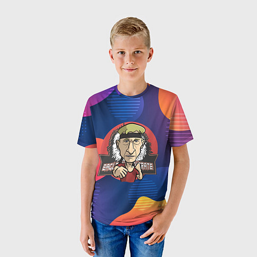 Детская футболка Джонни Лоуренс Кобра Кай / 3D-принт – фото 3