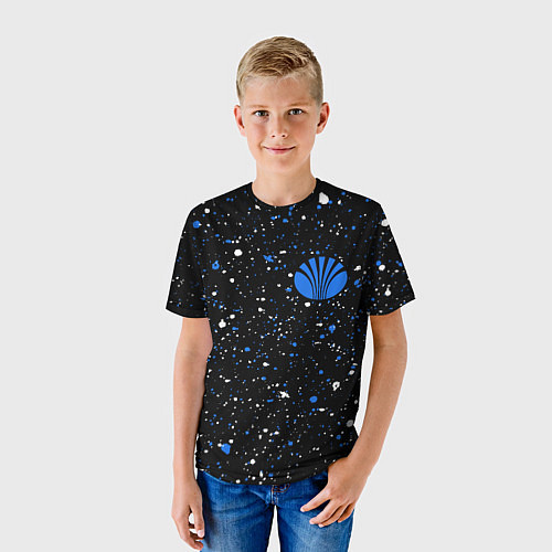 Детская футболка DAEWOO Брызги / 3D-принт – фото 3