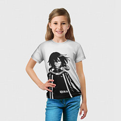 Футболка детская Obanai Igurо, цвет: 3D-принт — фото 2