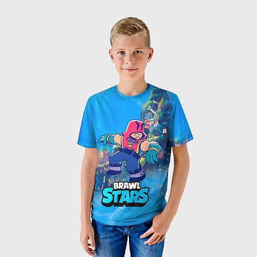 Детская футболка Grom Brawl Stars art / 3D-принт – фото 3