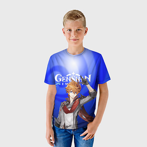 Детская футболка ЧАЙЛЬД ТАРТАЛЬЯ ФАТУИ / 3D-принт – фото 3