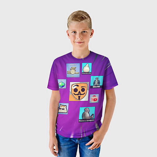 Детская футболка Babl Kvas Items / 3D-принт – фото 3