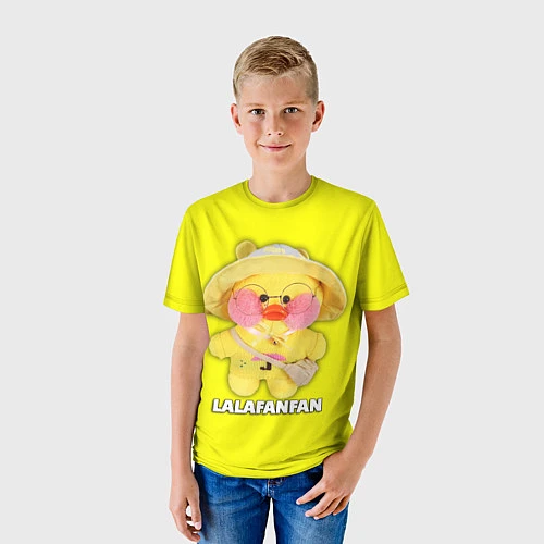 Детская футболка УТОЧКА ЛАЛАФАНФАН - ИГРУШКА / 3D-принт – фото 3