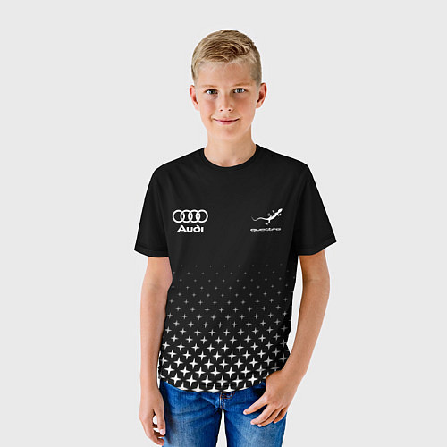 Детская футболка Audi, Ауди, Звезды / 3D-принт – фото 3