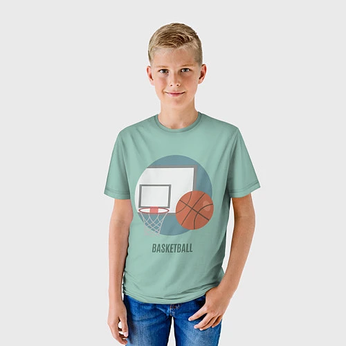 Детская футболка Basketball Спорт / 3D-принт – фото 3