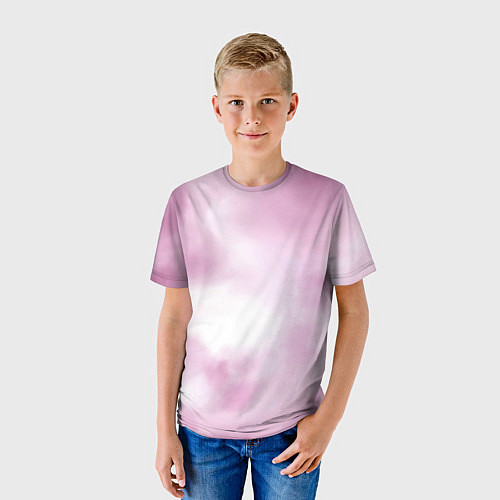 Детская футболка Tie-dye Pink / 3D-принт – фото 3