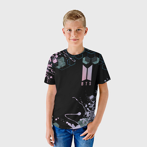 Детская футболка BTS класс / 3D-принт – фото 3