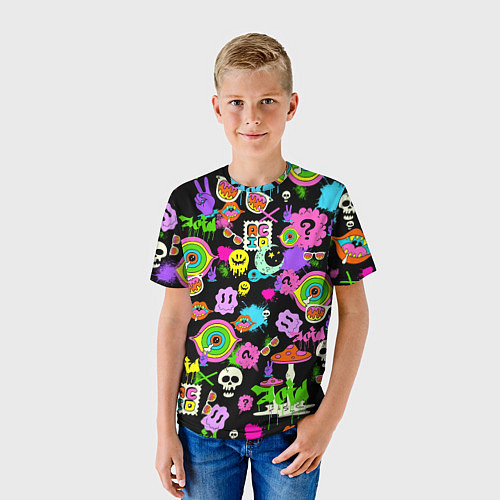Детская футболка ACID / 3D-принт – фото 3