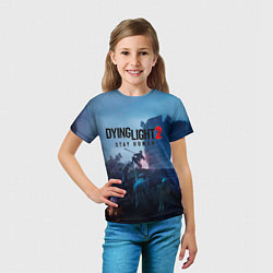 Футболка детская Dying Light: Stay Human, цвет: 3D-принт — фото 2