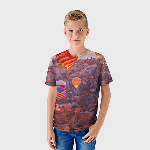 Детская футболка Невероятно Красивые Воздушные Шары! / 3D-принт – фото 3