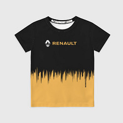 Футболка детская Renault - Авто модель, цвет: 3D-принт