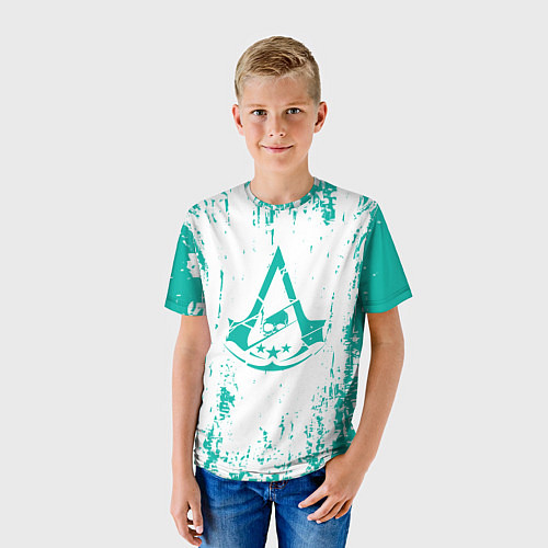 Детская футболка Ассасин крид assassins creed / 3D-принт – фото 3