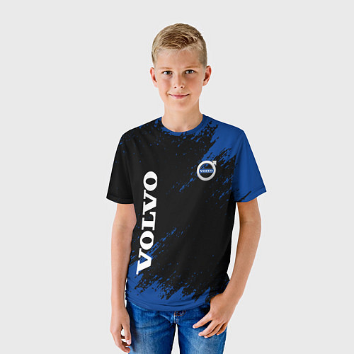 Детская футболка Volvo Texture / 3D-принт – фото 3
