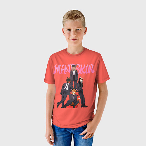 Детская футболка Фури Манескин / 3D-принт – фото 3