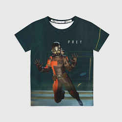 Футболка детская Prey невесомость, цвет: 3D-принт