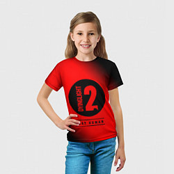 Футболка детская DYING LIGHT 2 Минимализм, цвет: 3D-принт — фото 2