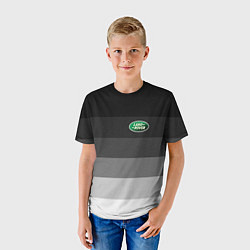 Футболка детская Ленд Ровер Land Rover, цвет: 3D-принт — фото 2