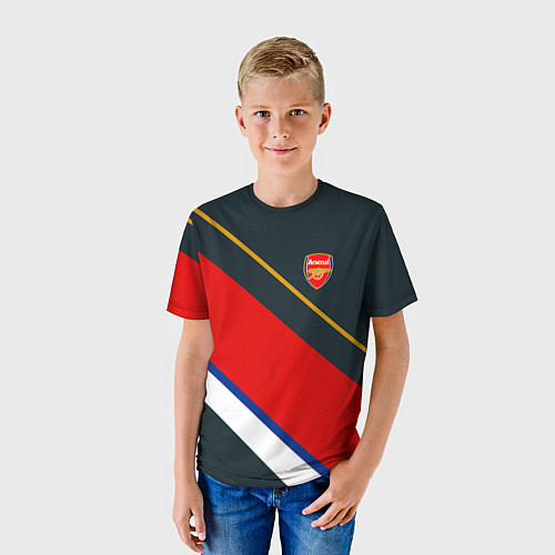 Детская футболка Arsenal арсенал football / 3D-принт – фото 3