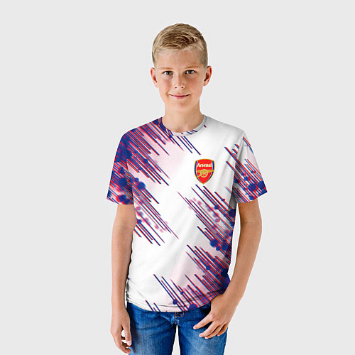 Детская футболка Arsenal mikel arteta / 3D-принт – фото 3