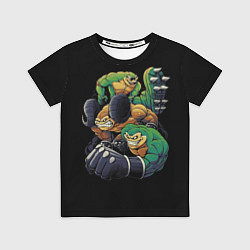 Футболка детская Банда Боевых жаб, цвет: 3D-принт