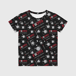 Футболка детская Photographer Фотограф, цвет: 3D-принт