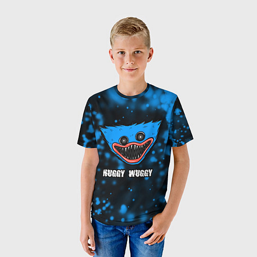 Детская футболка ГОЛОВА ХАГИ ВАГИ - Зубастый / 3D-принт – фото 3