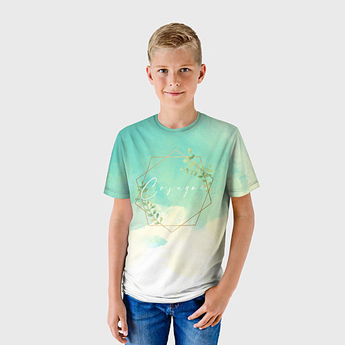 Детская футболка Созидай Цвети / 3D-принт – фото 3