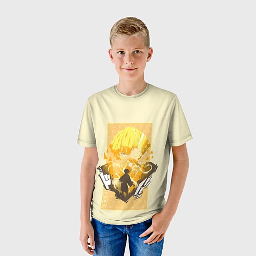 Детская футболка ЗЕНИЦУ АГАЦУМА - КРД / 3D-принт – фото 3