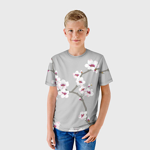 Детская футболка Ранняя весна / 3D-принт – фото 3