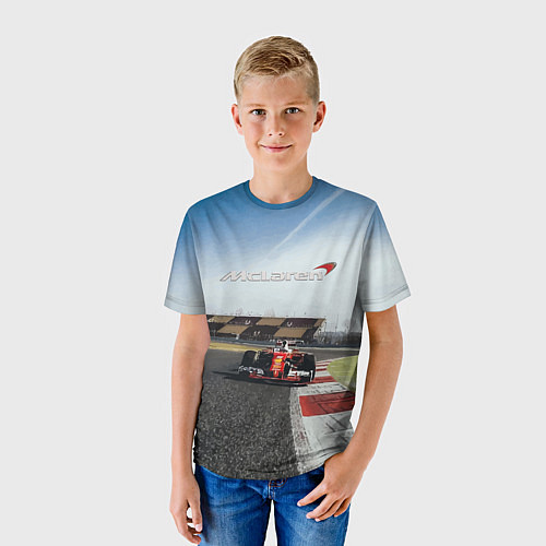 Детская футболка McLaren F1 Racing Team / 3D-принт – фото 3