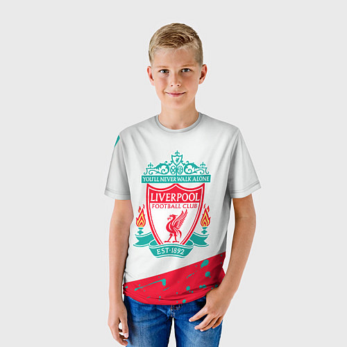 Детская футболка Ливерпуль / 3D-принт – фото 3