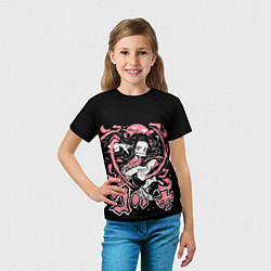 Футболка детская НЕДЗУКО МАГИЯ КРОВИ, цвет: 3D-принт — фото 2