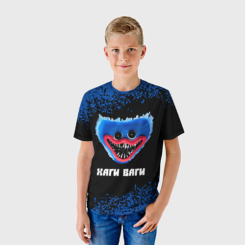Детская футболка ХАГИ ВАГИ - Краска / 3D-принт – фото 3