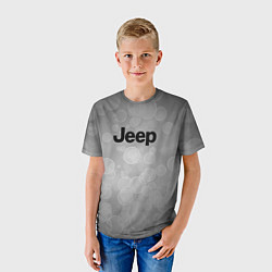 Футболка детская JEEP abstraction, цвет: 3D-принт — фото 2