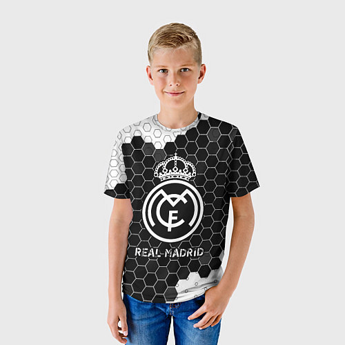 Детская футболка REAL MADRID Real Madrid Графика / 3D-принт – фото 3